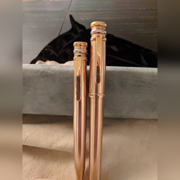 Cartier Trinity Gordon Gold Fountain and Ballpoint pen set - Picture 4 of 5